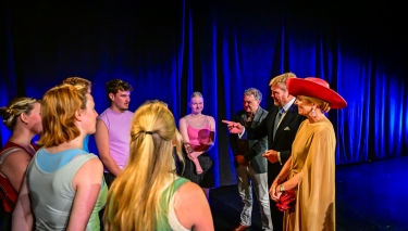 Drenthe: Zijne Majesteit de Koning en Hare Majesteit Koningin Máxima brengen dinsdag
8 september een streekbezoek aan de Kop van Drenthe. Het Koninklijk Paar bezoekt de
gemeenten Noorderveld, Tynaarlo en Assen.   COPYRIGHT MARCEL JURIAN DE JONG