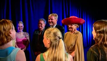 Drenthe: Zijne Majesteit de Koning en Hare Majesteit Koningin Máxima brengen dinsdag
8 september een streekbezoek aan de Kop van Drenthe. Het Koninklijk Paar bezoekt de
gemeenten Noorderveld, Tynaarlo en Assen.   COPYRIGHT MARCEL JURIAN DE JONG